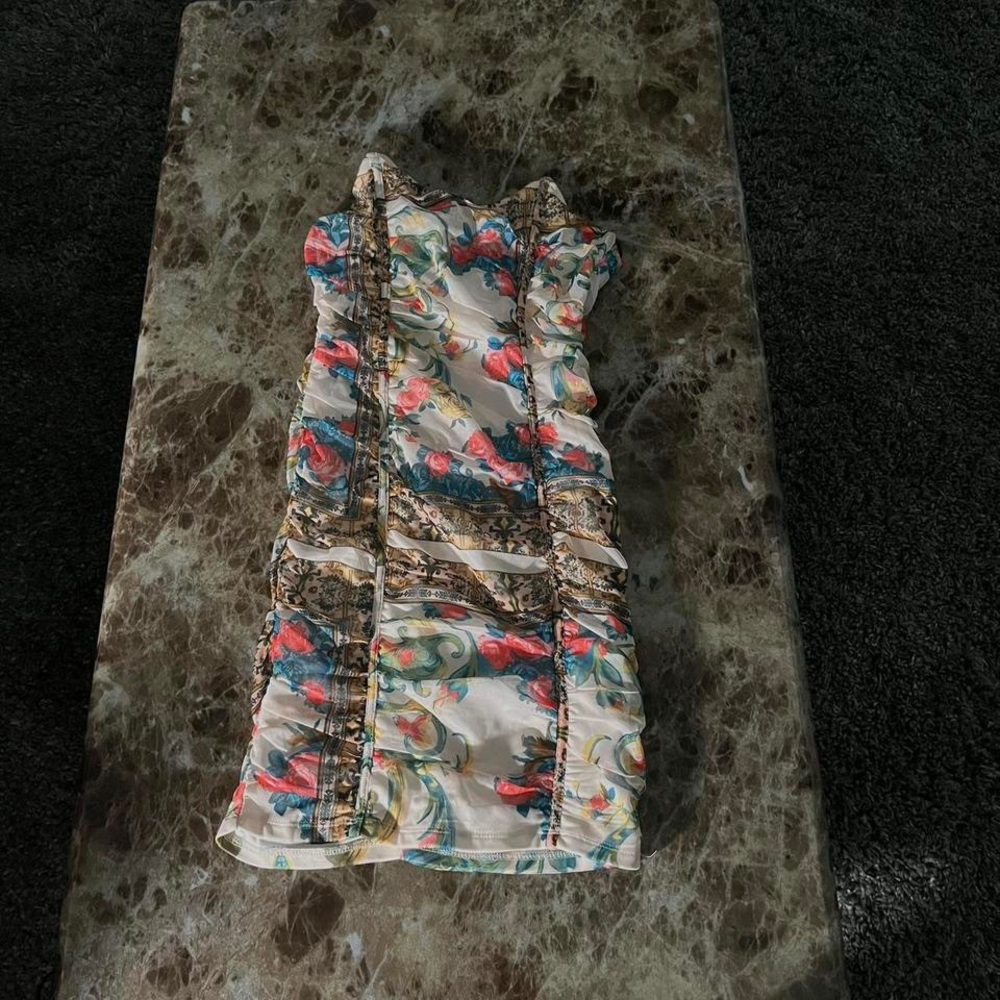Multi colored mini dress ♡